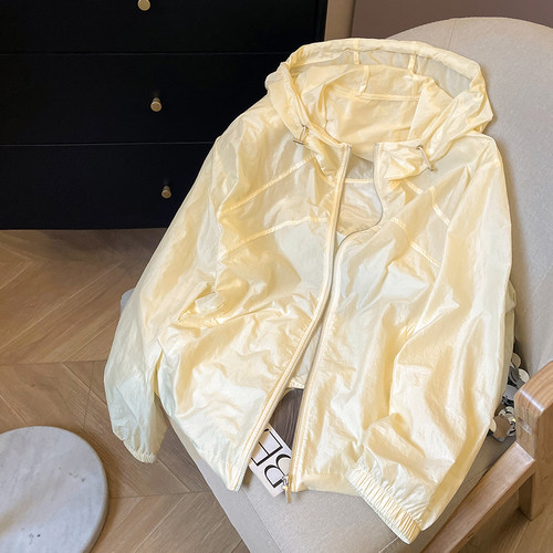 小C家 户外轻薄防晒衣女2026夏季新款透气防紫外线小个子连帽外套