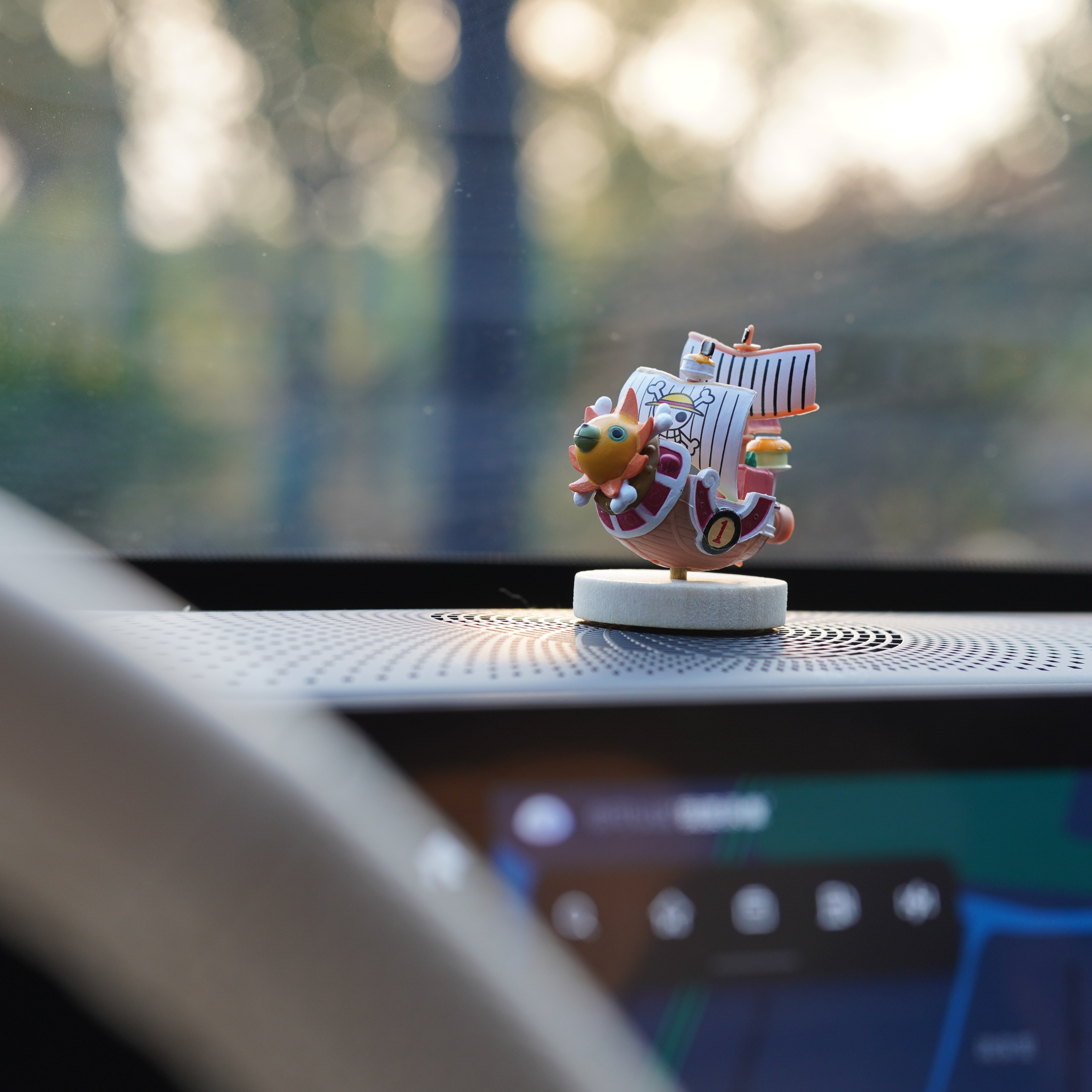 车载中控摆件汽车饰品内饰用品漂移摆件海贼航海卡通动漫模型手办