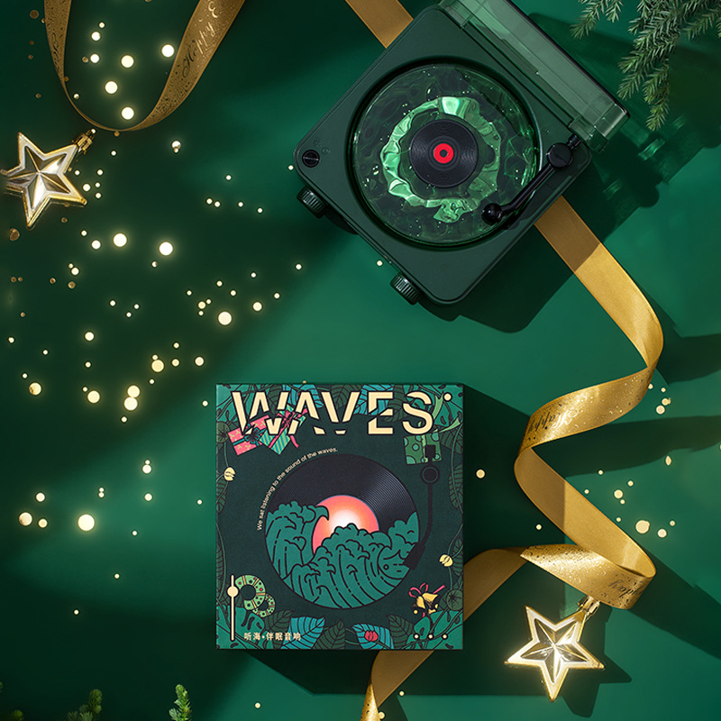 KAWOO开物听海白噪音音箱投影氛