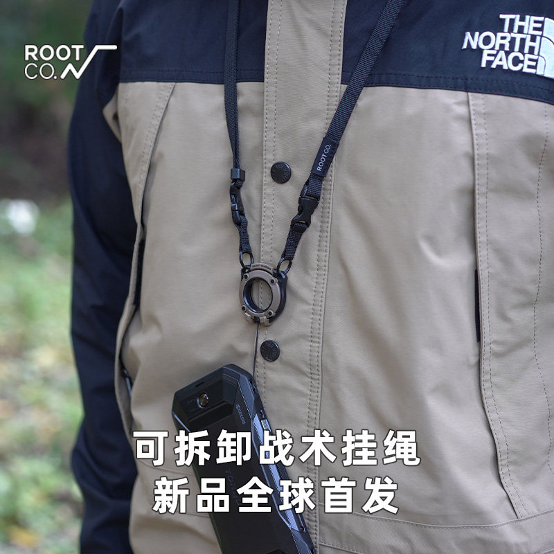 日本rootco原创多功能可调节可拆卸指环挂绳挂扣磁力挂脖肩带户