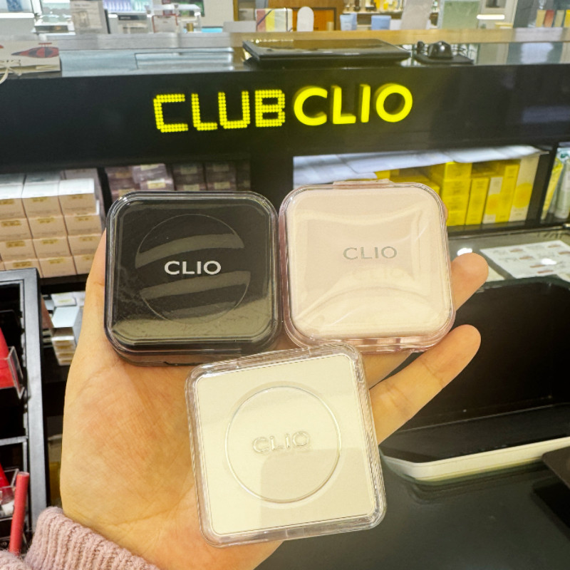 韩国CLIO 珂莱欧 kill cover 限量迷你气垫 小黑盒小粉盒定妆修饰