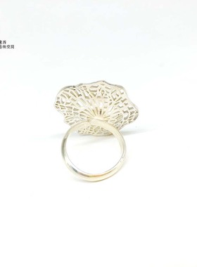 NISHINE/倪上设计原创设计师首饰风荷系列风荷珍珠圆戒指