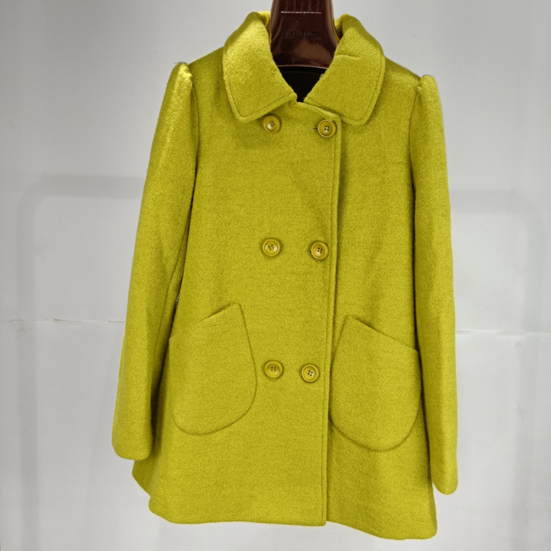 羊毛尼大衣女士中长款断码清仓特