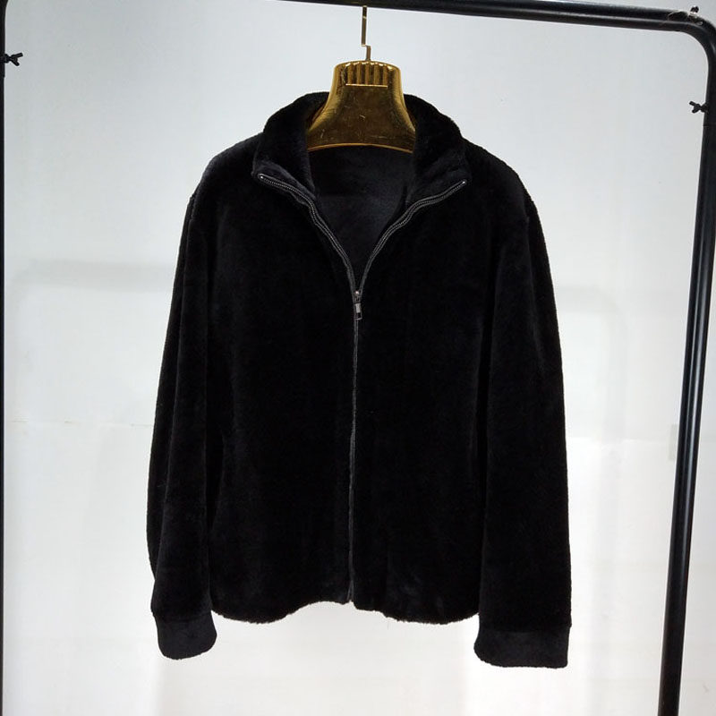 2024新款冬皮衣男加厚皮毛一体夹克立领外套真羊毛羊剪绒皮草棉服,男装,皮衣,淘宝优惠券,粉丝福利购,淘宝优惠卷