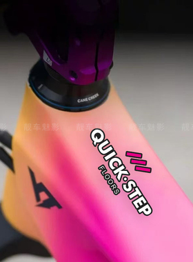 魅影车贴快步 QuickStep 贴纸 公路车自行车周边创意贴纸