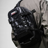 待兔弓箭包机能风战术斜挎背包电脑包健身上学登山14寸头狼DJC