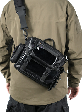 隼击斜挎包男机能战术M3磁吸扣XPAC邮差包单肩背包防水跨包DGM-06