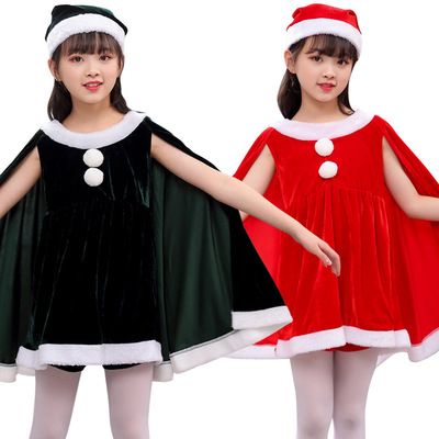 Christmas stage performance featuring kids boy dress costume