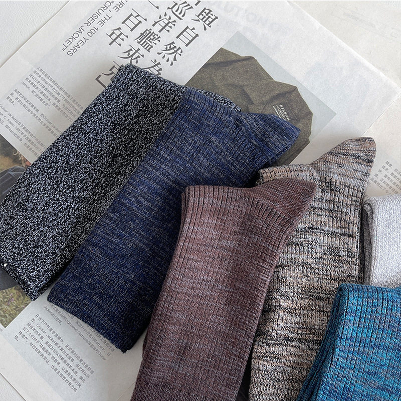 FunSoox 双针花线长筒袜复古男女同款粗线潮牌袜子秋冬堆堆袜,女士内衣/男士内衣/家居服,中筒袜,淘宝优惠券,粉丝福利购,淘宝优惠卷