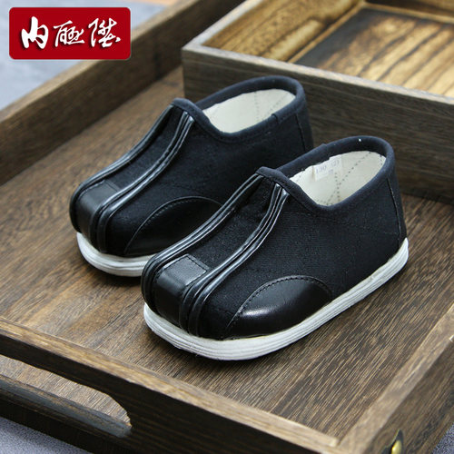 内联升儿童千层底布鞋汉服小洒鞋