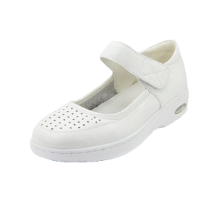 内联升护士鞋女鞋牛皮鞋护士鞋气垫鞋休闲工作鞋老北京布鞋1347C