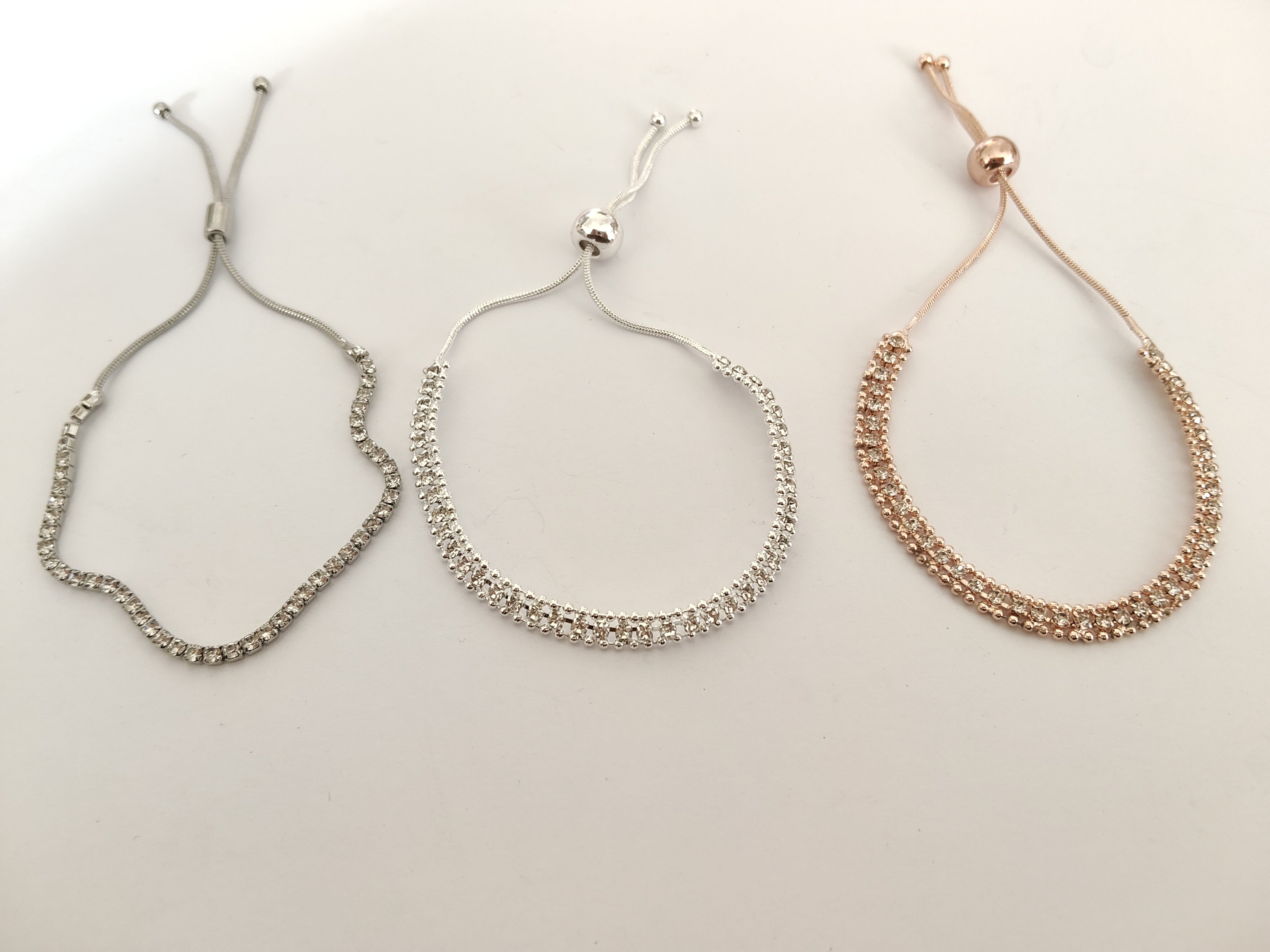 气质简约抽拉式手链欧美时尚百搭学生女个性日常手饰品腕饰微瑕10