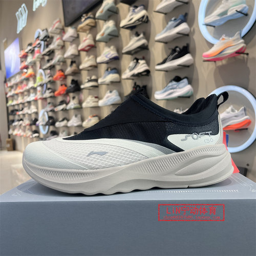 SOFTGO李宁男鞋一脚蹬秋冬新款