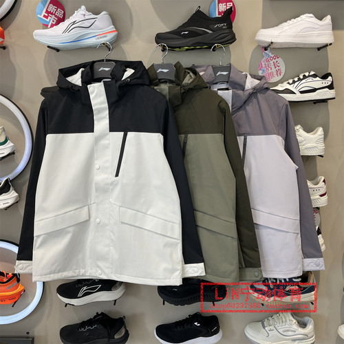 李宁25新款男子时尚潮流百搭风衣