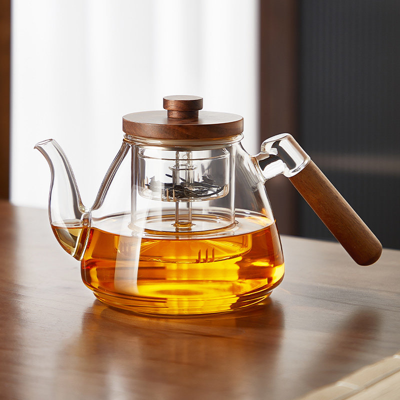 玻璃加厚耐高温煮茶烧水壶