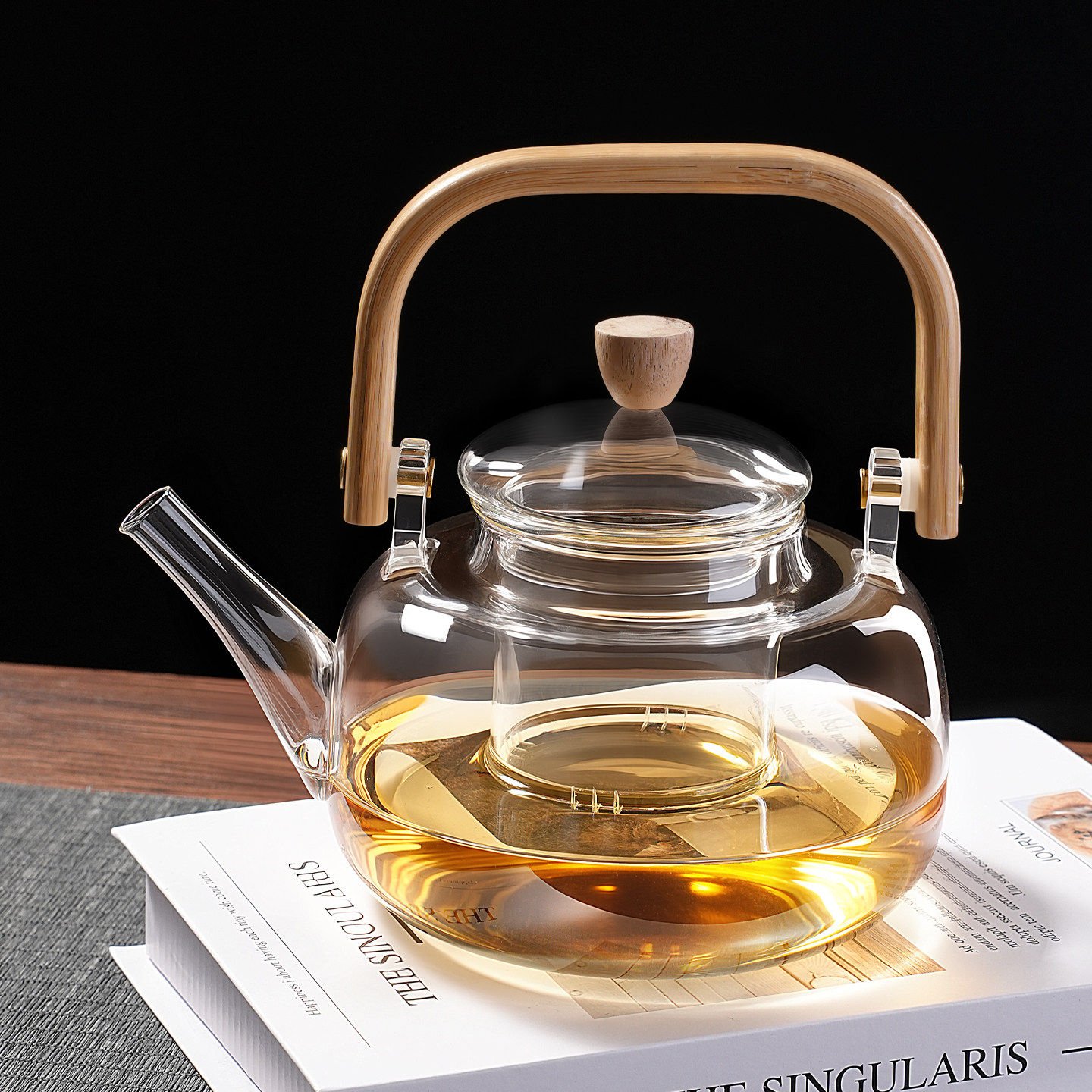 家用煮茶壶单壶玻璃泡茶壶2026新款茶水分离器耐高温加厚茶具套装