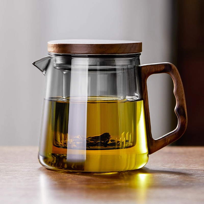 玻璃泡茶壶2026新款办公室茶壶耐高温茶水分离泡茶器花茶壶茶具
