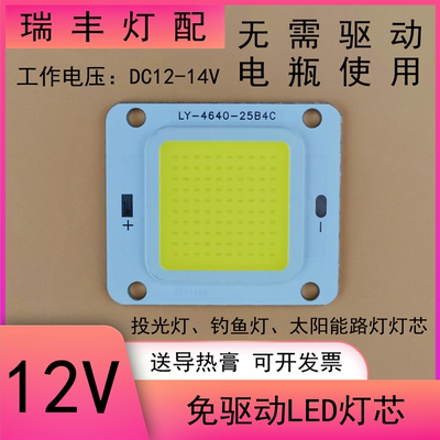 12V24VLED灯珠投光灯路灯