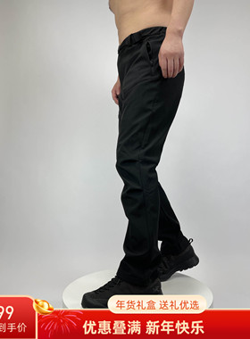 新款男子户外TREKKERS SOFtech刺绣红标防风防水保暖加绒软壳长裤