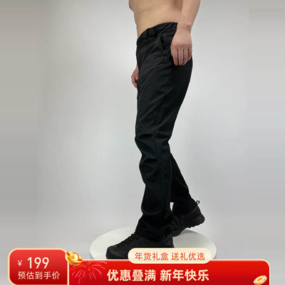 保暖新款户外防水休闲男子软壳裤