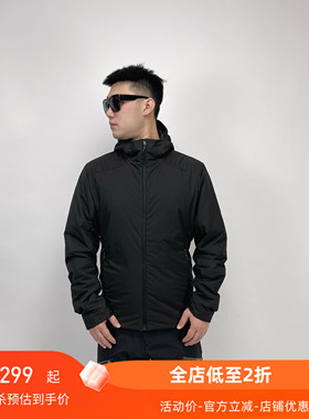 2025秋冬新品男子大Rime Light户外舒适保暖易收纳夹克连帽棉服象