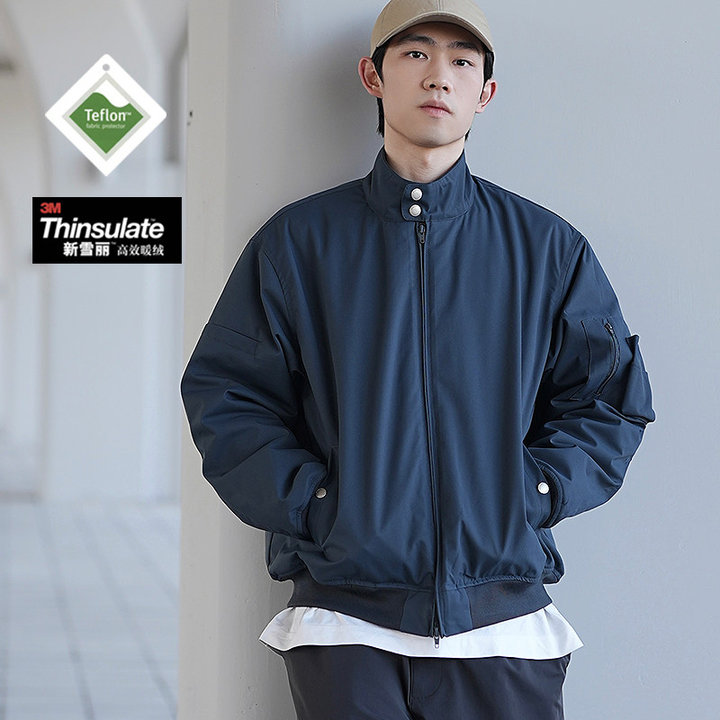 DICEOFF 3M新雪丽棉服立领特氟龙三防面料冬季夹棉外套哈灵顿夹克,男装,棉衣,淘宝优惠券,粉丝福利购,淘宝优惠卷