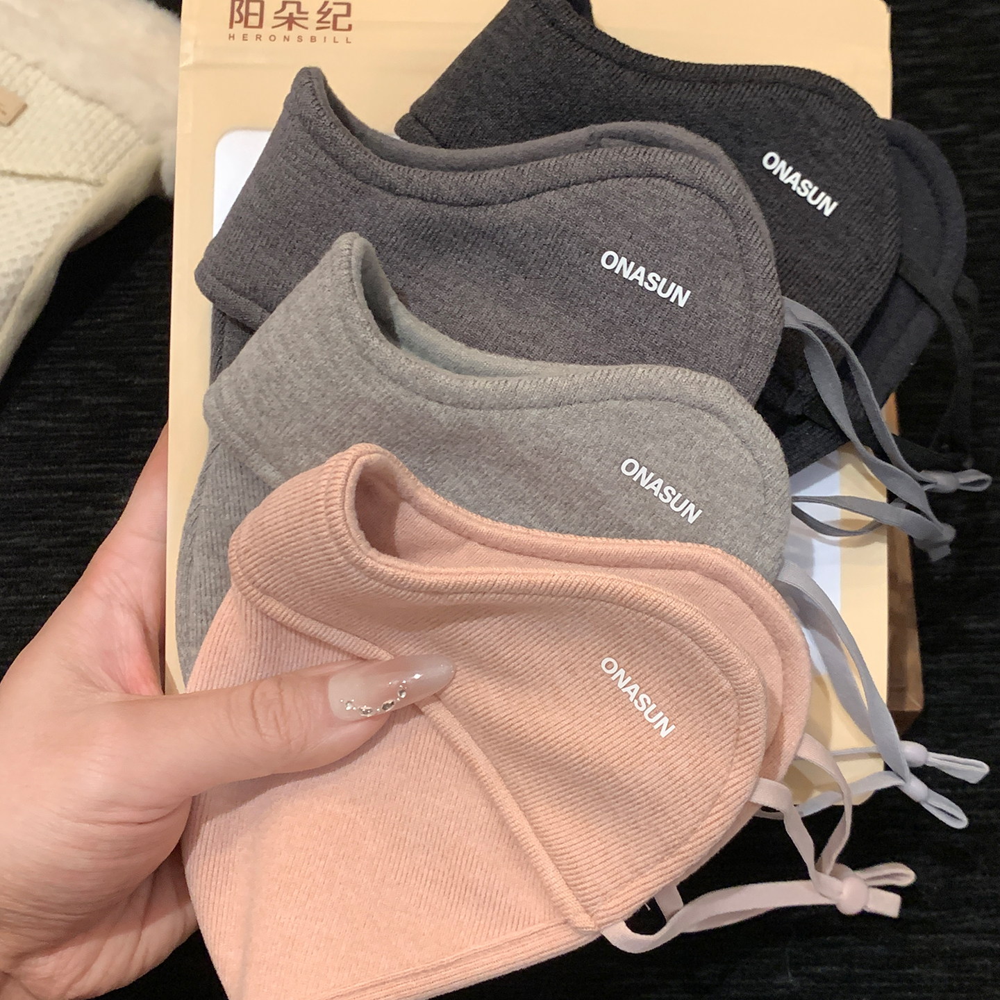 防寒口罩女冬2025新款立体护眼角