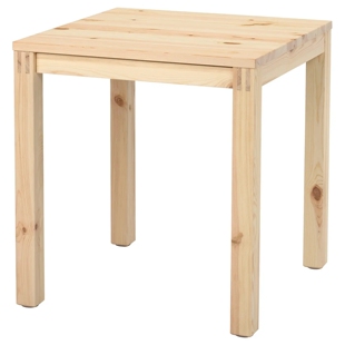 宜家国内代购IKEA PS 2026桌子带抽屉松木 清漆70x70厘米简约耐用