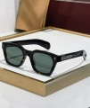 Black Tortoise Shell Frame, Green Lens