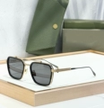 Gold and Black Frame Gray Film