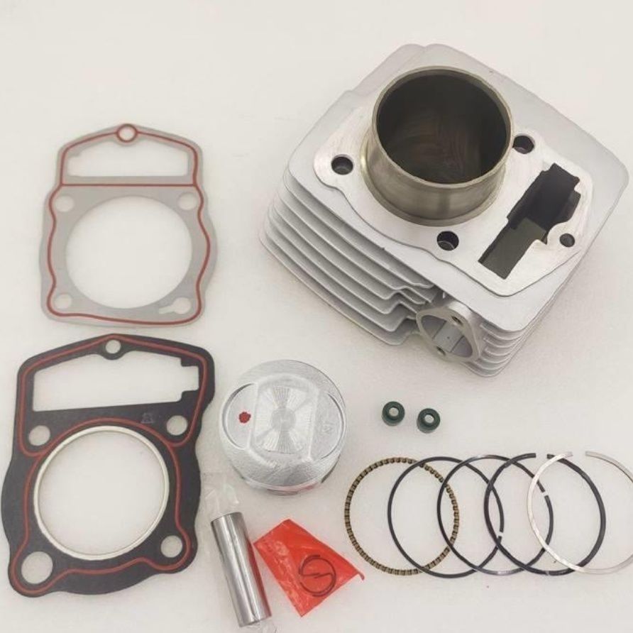 适用五羊本田摩托车WH125-B锋翼WY125-C锋芒MCR套缸中缸活塞环