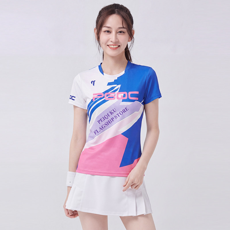 佩琪酷2026新款羽毛球服男女训练套头比赛服运动休闲团体定制套装