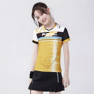 球服男女 羽毛球服速干透气比赛服跑步定制套装 佩琪酷2025夏季 新款