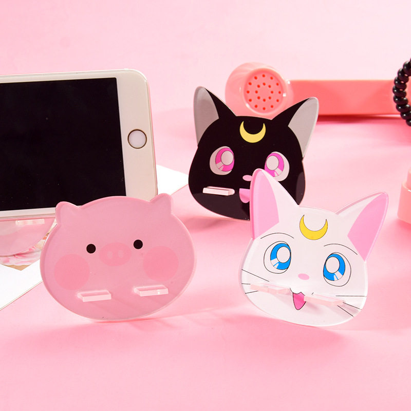 手机支架懒人神器桌面创意可爱少女心卡通亚克力手机座看抖音视频在类目 3C数码配件, 手机配件, 手机支架/手机座中 - 来自Buy2taobao.com提供专业的淘宝代购服务
