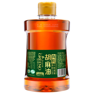 格琳诺尔有机胡麻油909ml