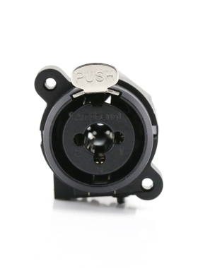 美国AMPHENOL安费诺ACJC6S BULK母座6.5/卡侬公座互转一体PCB插座