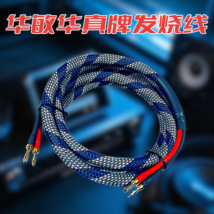发烧4N无氧铜主音箱线音响线环绕线7.1家庭影院避震网华敏2X6平方