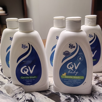 澳洲egoQV小黄鸭洗发沐浴露2合1，无香味零添加纯植物保税仓正品