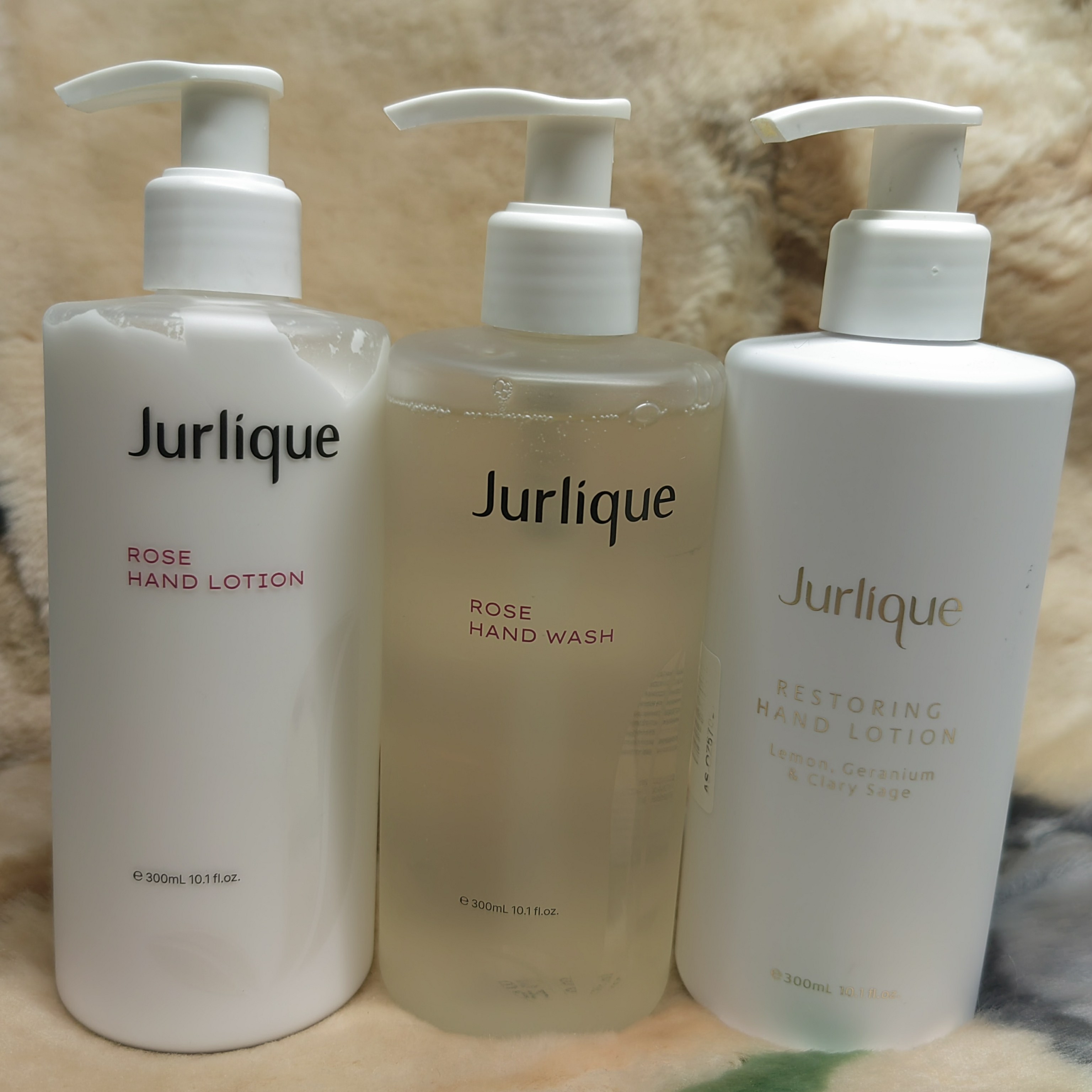 澳洲茱/莉蔻jurlique滋润玫瑰和天竺葵护手乳300ml,保税仓正品