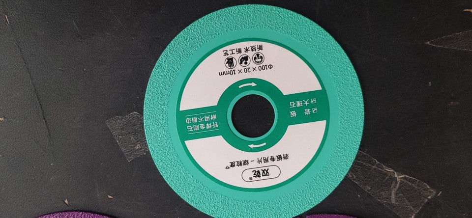 双乾角磨机切割片砂轮片超薄100岩板专用金属切割片岩板专用切片