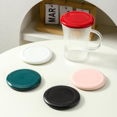 马克杯盖子通用大口径玻璃杯盖