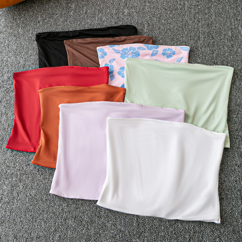 性感时尚短款套头抹胸上衣