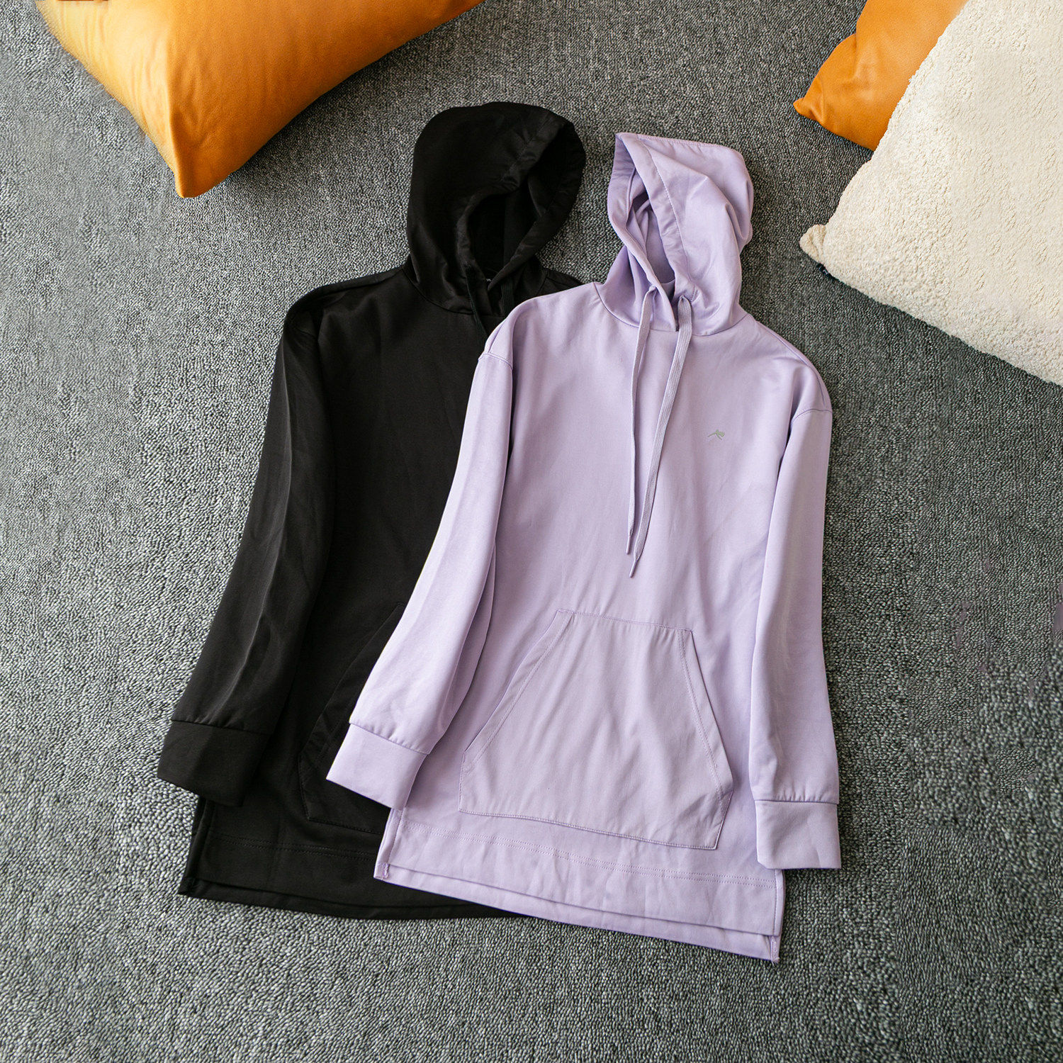 春秋外贸韩版新款   简约时尚  显瘦百搭气质   连帽长袖套头卫衣