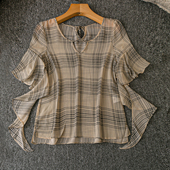 圆领荷叶边短袖 春夏外贸韩版 凉爽百搭 轻薄透气 套头上衣 新款