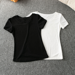 时尚 简约 青春流行 夏季 套头蕾丝衫 新款 圆领短袖 615 外贸韩版