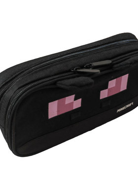 我的世界Minecraft 末影龙笔袋 官方正版周边 帆布袋 Mc学生文具