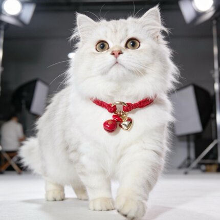 凝灵语红绳编织喜庆宠物猫狗项圈脖圈猫咪狗狗宠物喜庆装饰项链