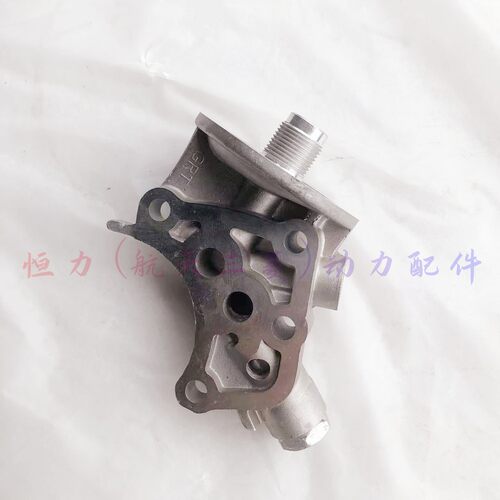 长城哈弗H3 H5 风骏3/5机油格底座4G64机油格底座 机油滤清器底座