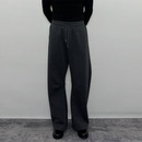 Roast lucky春秋A字型弯刀香蕉裤 运动健身时尚直筒宽松休闲长裤