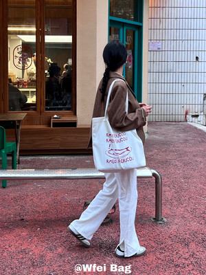 大容量托特包慵懒布袋设计款韩风